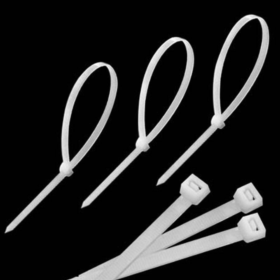 1000pcs Self-Locking Nylon Cable Wire Zip Ties(Size: 3 x 100mm), 1000 PCS 3 x 100mm