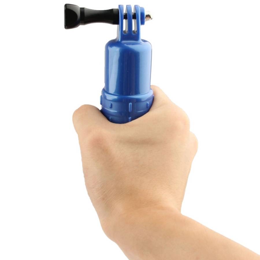 Bobber Floating Hand Grip Handheld Mount with Wrist Strap + Screw for DJI, Insta360, GoPro and Ot...