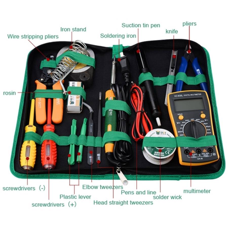 BEST BST-113 16 in 1 Household Profession Multi-purpose Repair Tool Set for Laptop