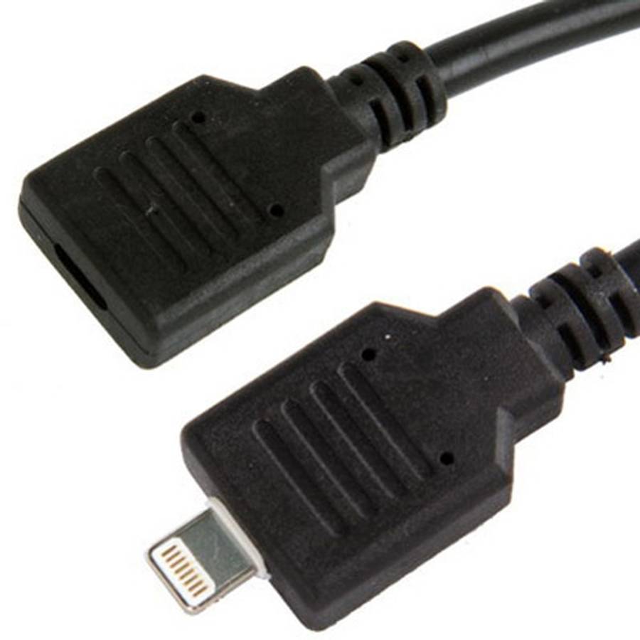 8 Pin Male to Female 22 Core Extension Cable, Cable Length: 1m