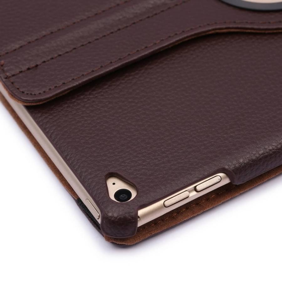 360 Degree Rotation Litchi Texture Flip Leather Case with 2 Gears Holder for iPad Air 2, For iPad...