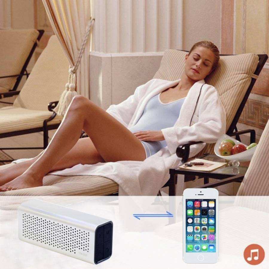 YM-308 Portable Rechargeable NFC Bluetooth Speaker, Support TF Card
