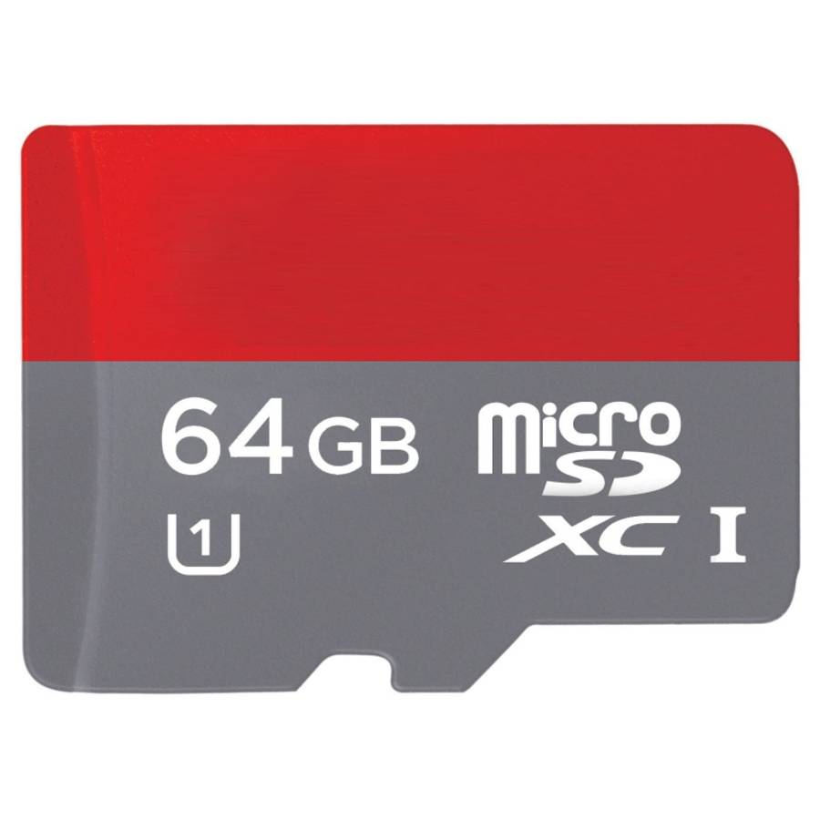 64GB High Speed Class 10 TF/Micro SDHC UHS-1(U1) Memory Card, Write: 15mb/s, Read: 30mb/s  (100% ...