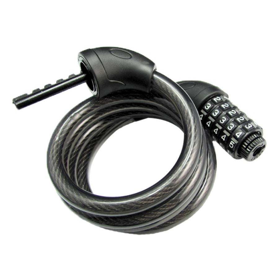 5 Digits Bicycle Motorcycle Steel Wire Lock Strip