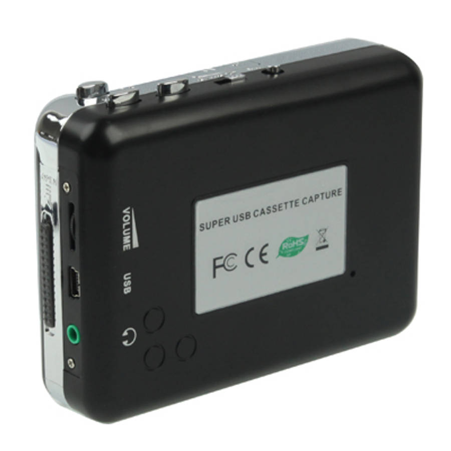 Tape to PC Super USB Cassette to MP3 Converter Capture Audio Music Player