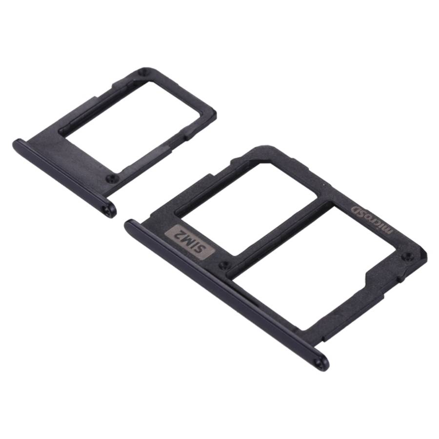 SIM Card Tray + Micro SD Card Tray for Galaxy J3 (2017) Single SIM / J330 &amp; J5 (2017) Single ...