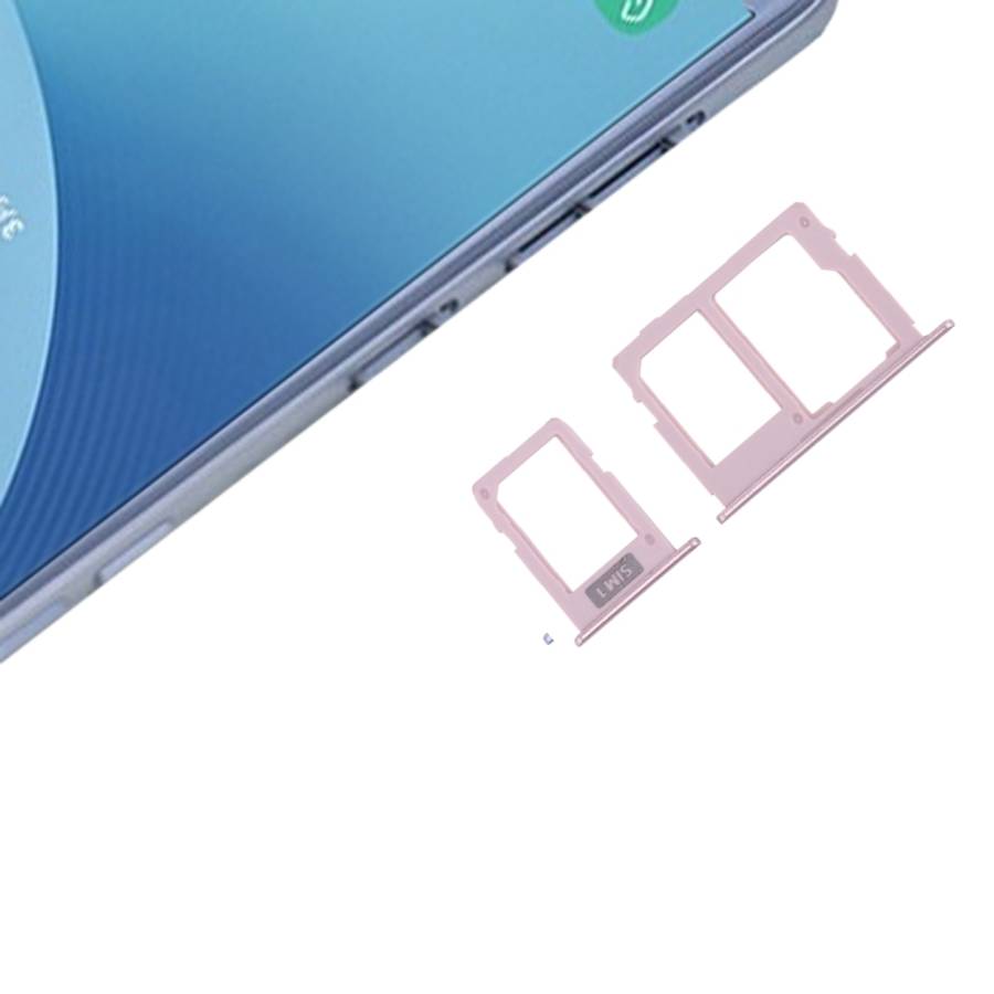 SIM Card Tray + Micro SD Card Tray for Galaxy J3 (2017) Single SIM / J330 &amp; J5 (2017) Single ...