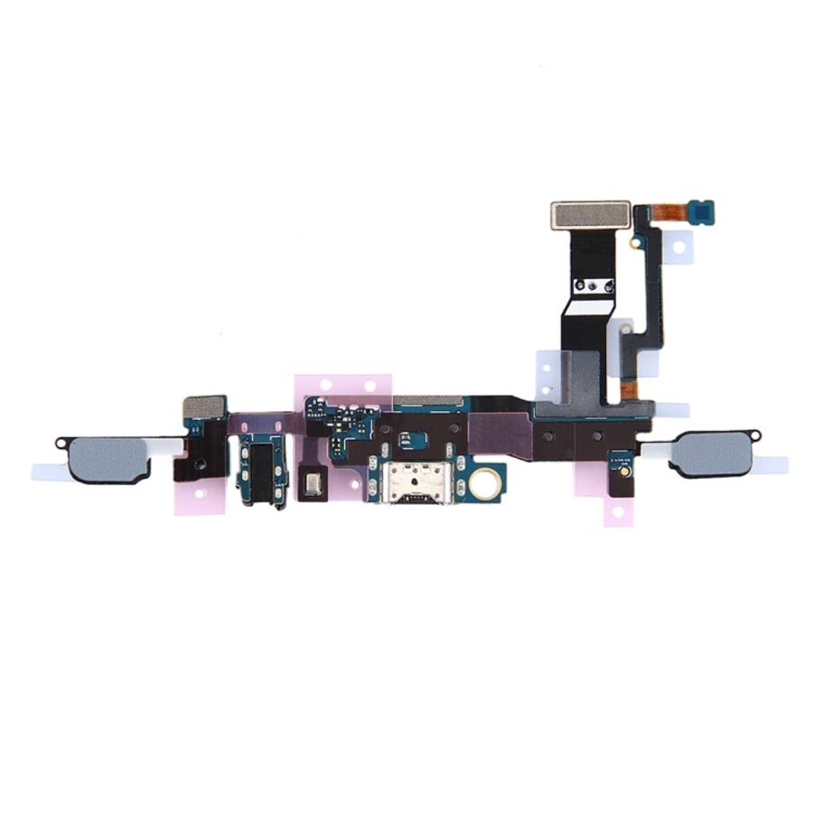 For Galaxy C5 Pro / C5010 Charging Port + Home Button + Earphone Jack Flex Cable