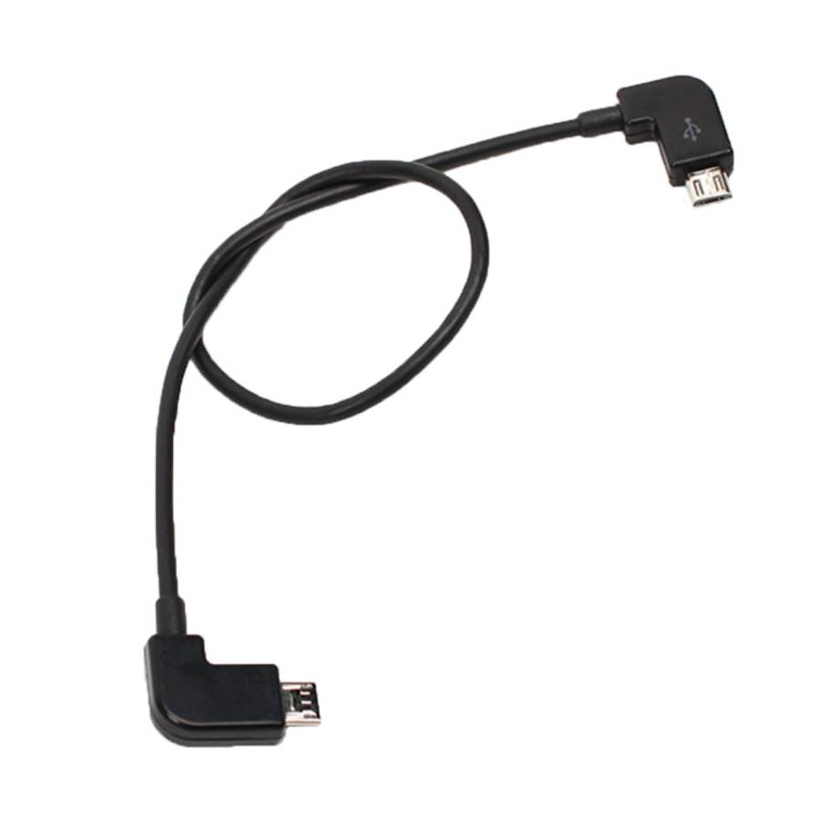 30cm Micro USB to Micro USB Converting Data Cable Connector for DJI MAVIC PRO &amp; SPARK Remote ...