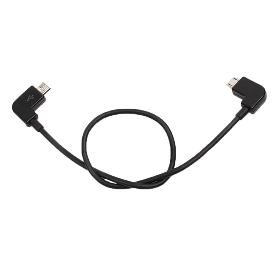 30cm Micro USB to Micro USB Converting Data Cable Connector for DJI MAVIC PRO &amp; SPARK Remote ...