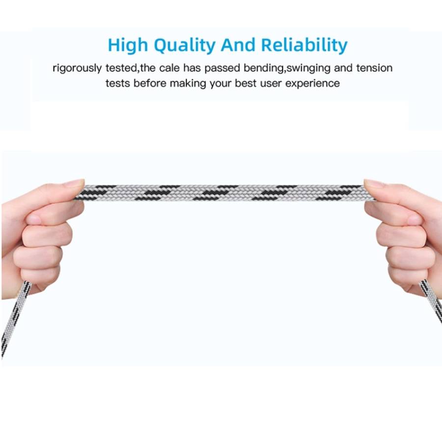 USB 3.0 Female to Micro USB + USB-C / Type-C Male Charging + Transmission OTG Nylon Braided Adapt...