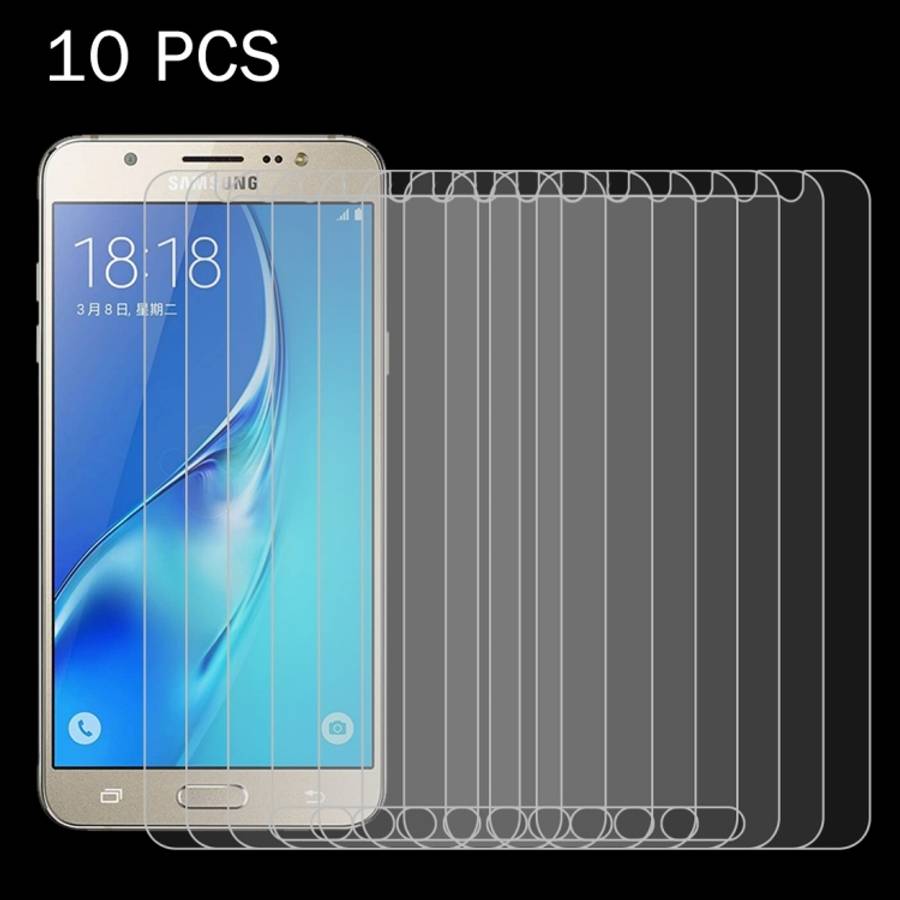 10 PCS For Galaxy J7(2016) / J710 0.26mm 9H Surface Hardness 2.5D Explosion-proof Tempered Glass ...