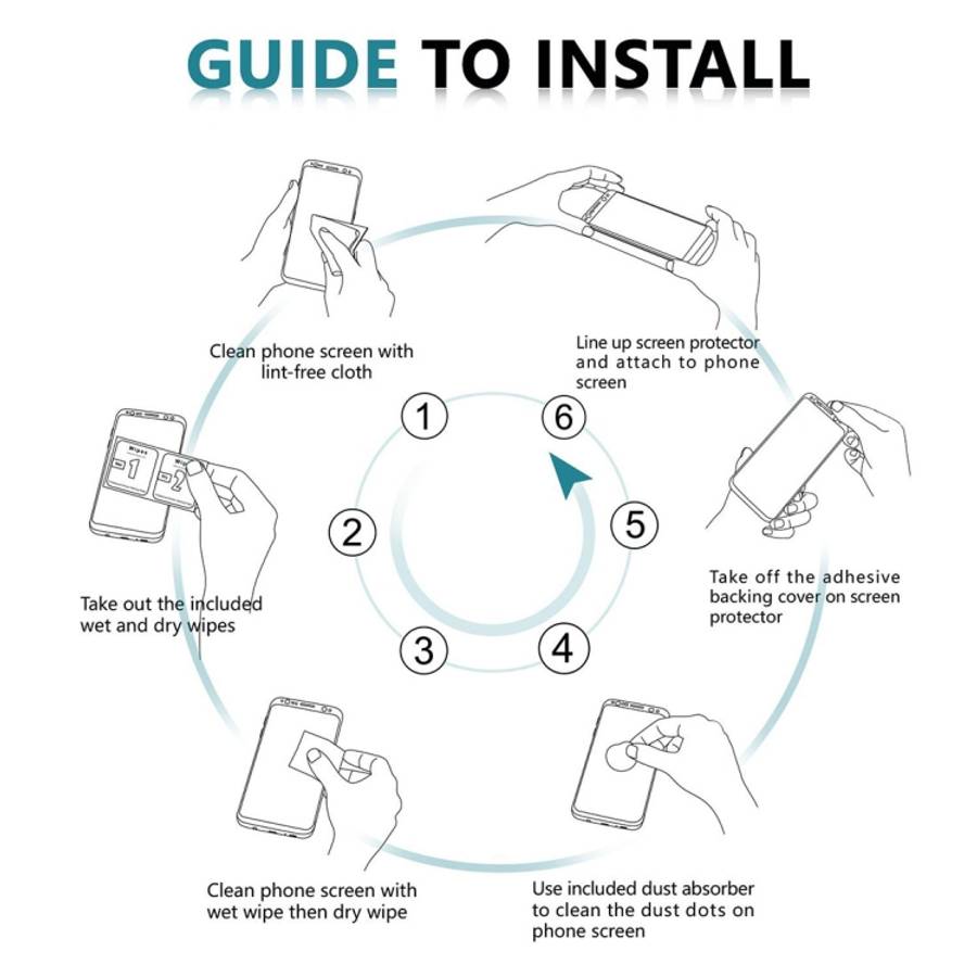 Case Friendly  Edge Glue Tempered Glass Film for Galaxy Note 9