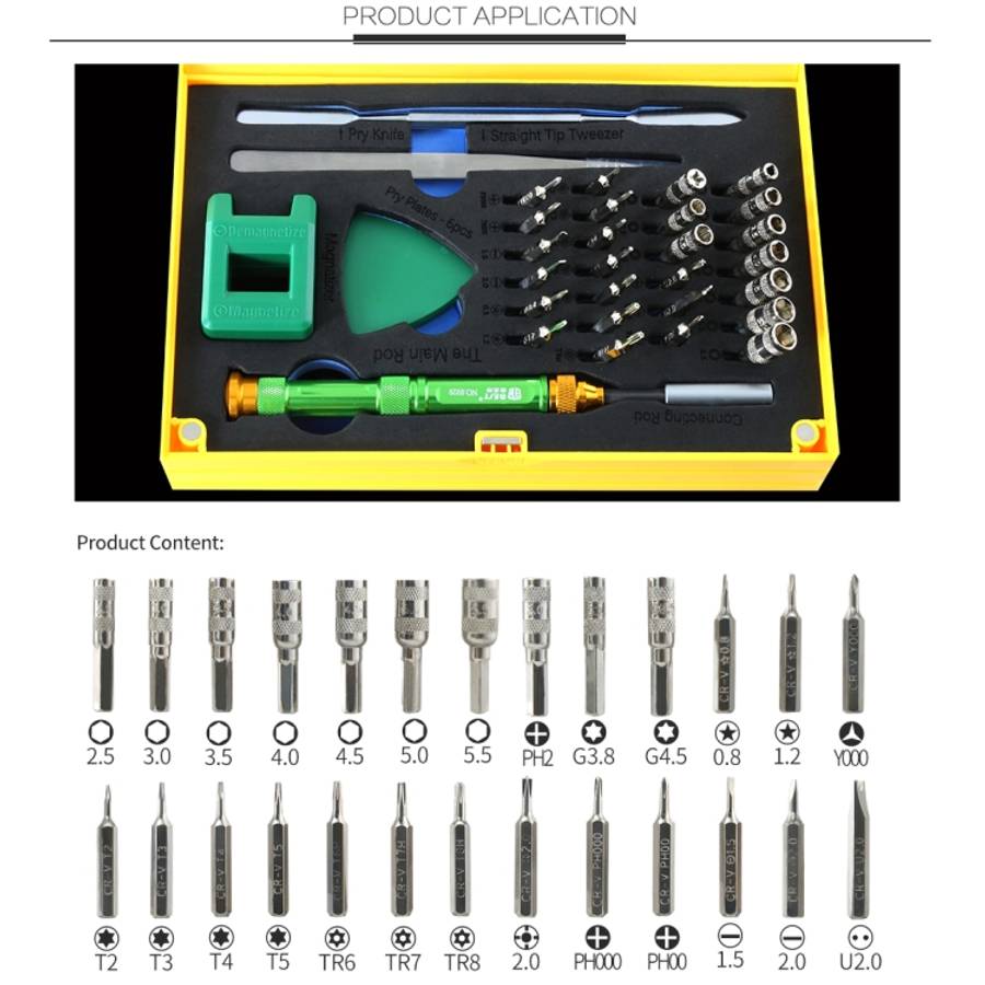 BEST BST-8929 Screwdriver Magnetic Bit Driver Kit 37 in 1 Professional Screwdrivers Set