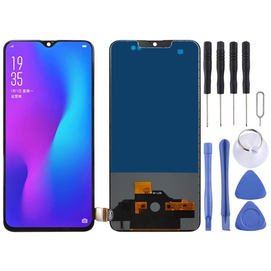 TFT Material LCD Screen and Digitizer Full Assembly for OPPO R17 / RX17 Pro / R17 Pro / RX17 Neo,...