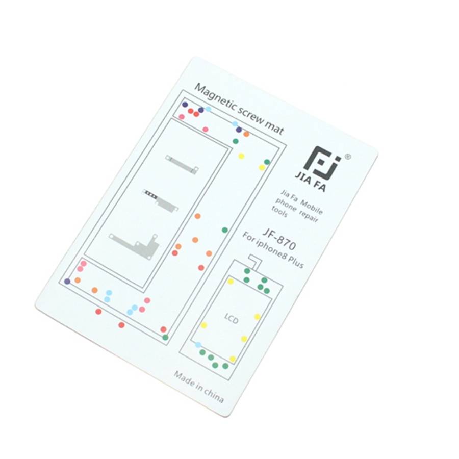 JIAFA Magnetic Screws Mat for iPhone 8 Plus