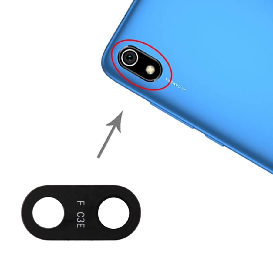 10 PCS Back Camera Lens for Xiaomi Redmi 7A