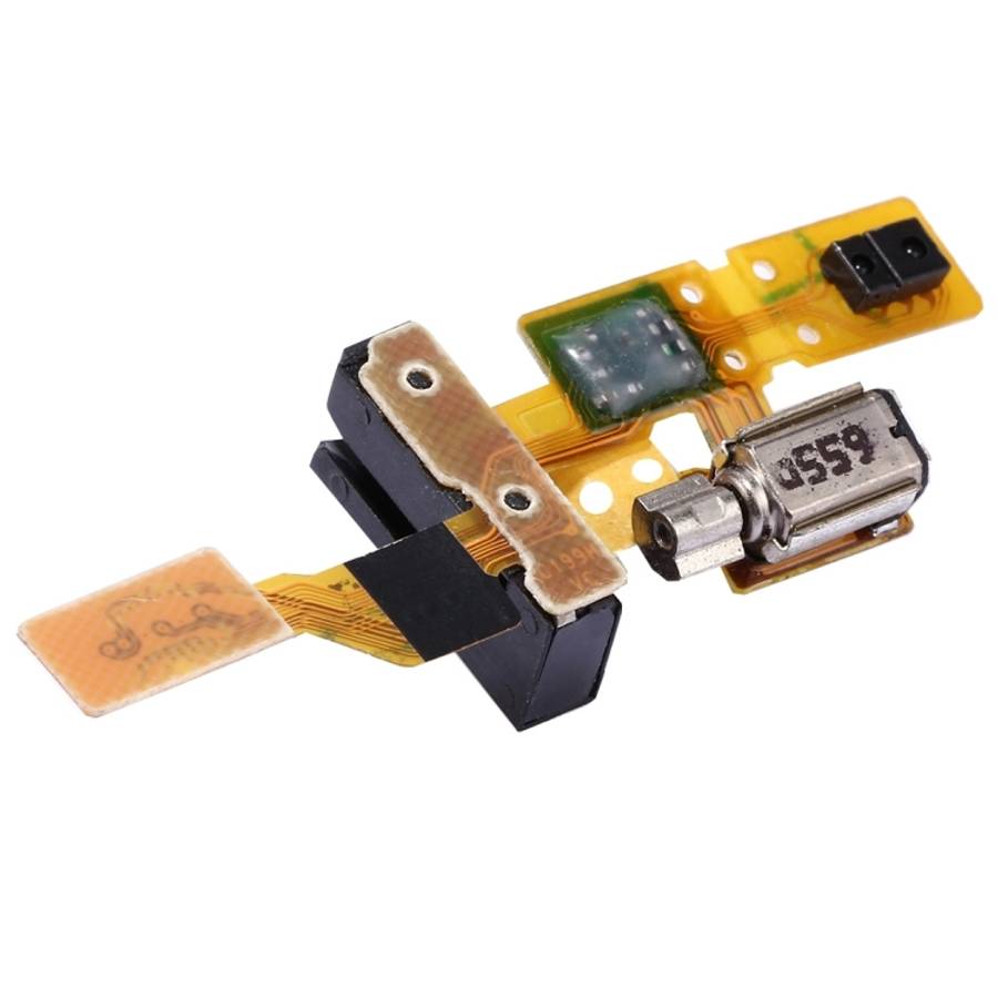 For Huawei Ascend G7 / C199 Earphone Jack Flex Cable &amp; Vibrating Motor Flex Cable