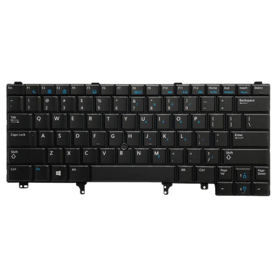 US Version Keyboard with Keyboard Backlight and Pointing for Dell Latitude E6420 E6320 E6430 E542...