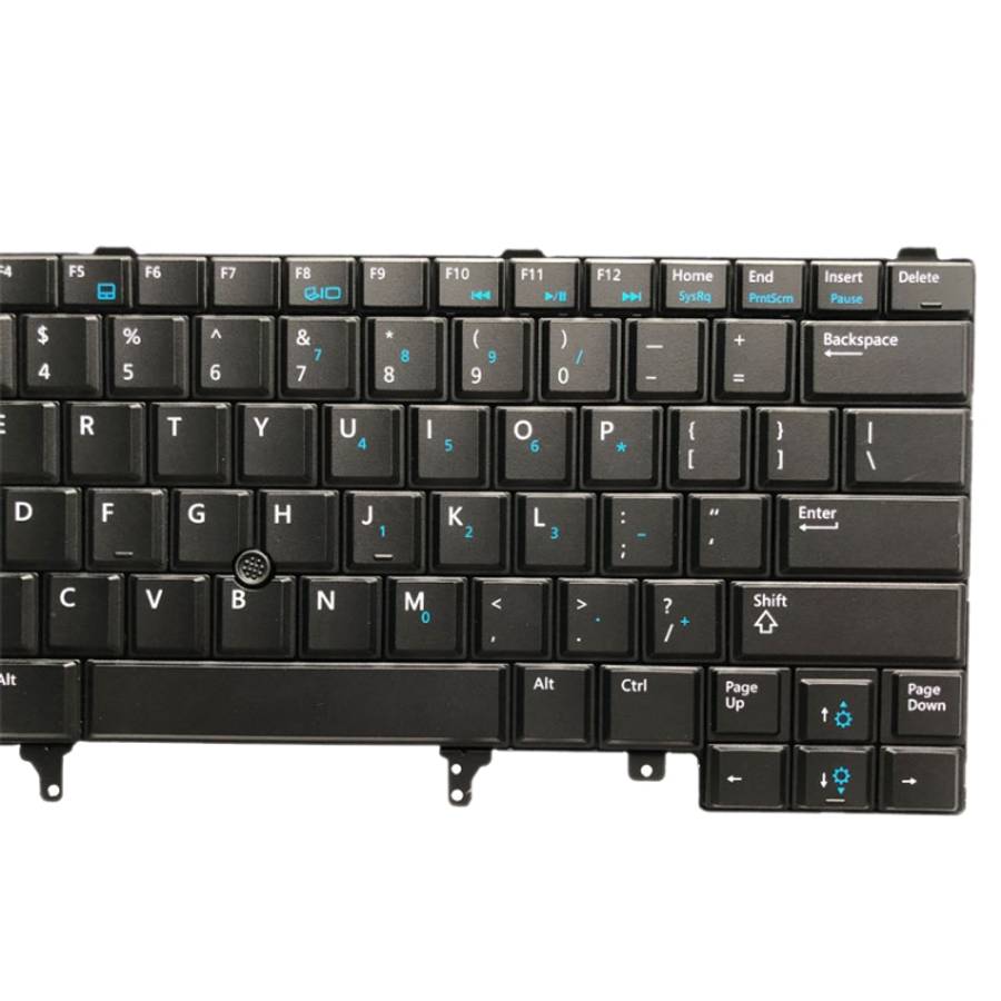 US Version Keyboard with Keyboard Backlight and Pointing for Dell Latitude E6420 E6320 E6430 E542...