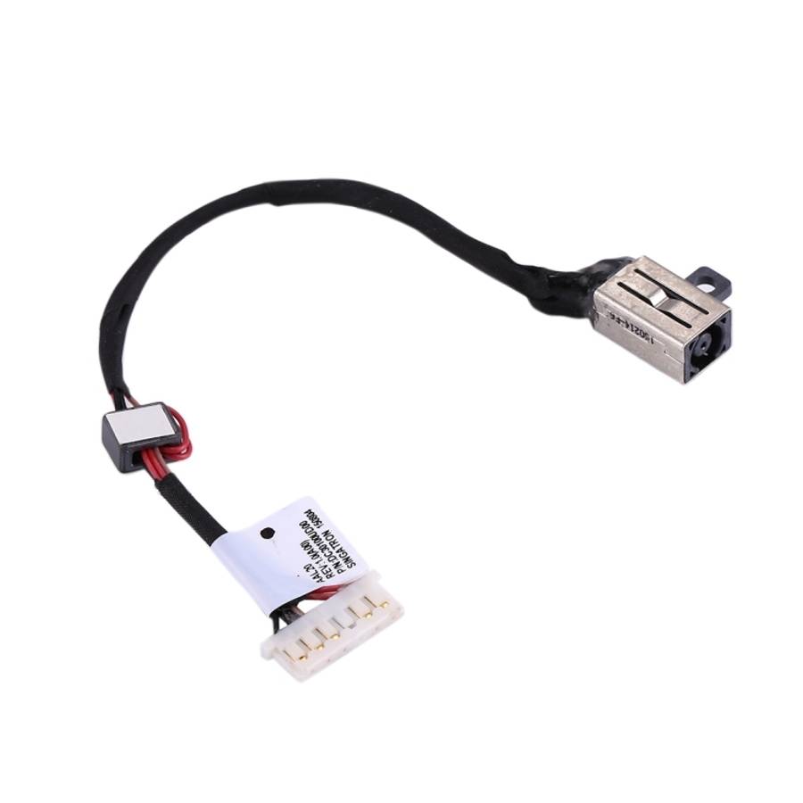 DC Power Jack Connector Flex Cable for Dell Inspiron 13 / 5368 &amp; 14 / 5455 &amp; 15 / 5558 / ...