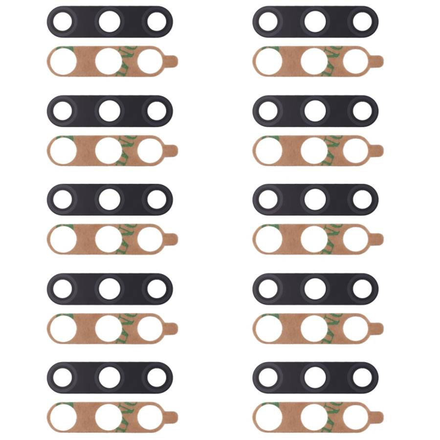 For Huawei P40 Lite E / Enjoy 10 10pcs Back Camera Lens