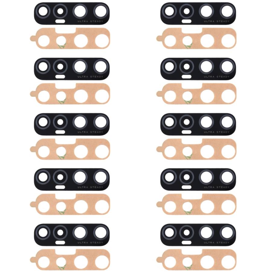 For OPPO Reno3 Pro 5G/Find X2 Neo 10pcs Back Camera Lens