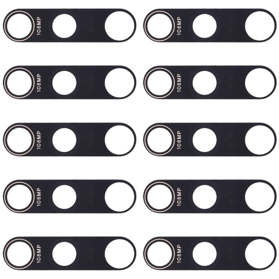 10 PCS Back Camera Lens for Xiaomi Mi 10 Pro 5G