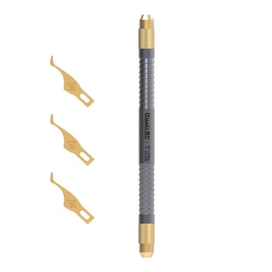 QIANLI 008 Multifunctioal CPU IC Glue Remover Knife Thin Blade Motherboard BGA Chip Glue Cleaning...
