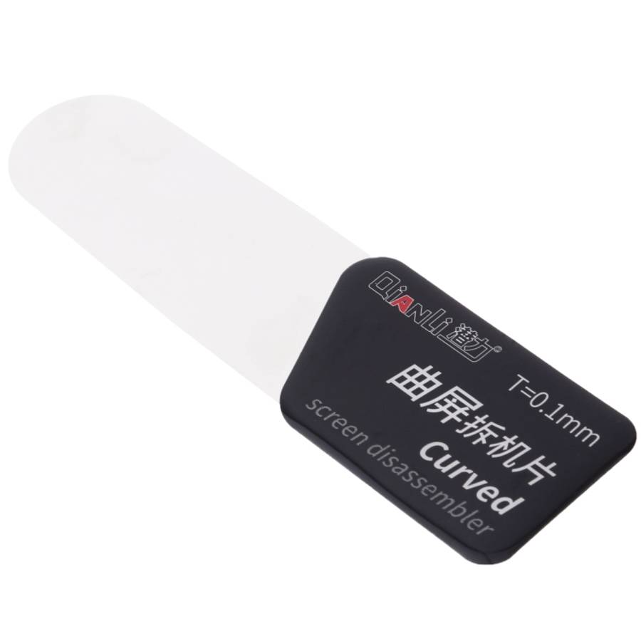 10 PCS QIANLI Ultra Thin Curved Screen Pry Spudger Disassembling Card