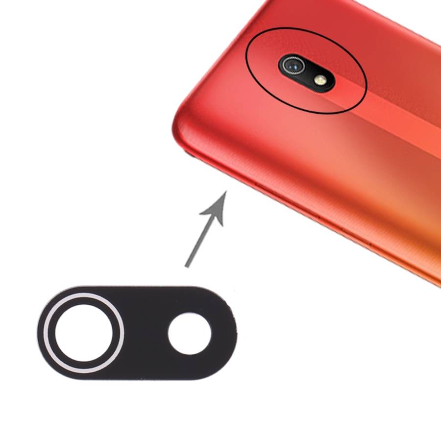 10 PCS Back Camera Lens for Xiaomi Redmi 8A