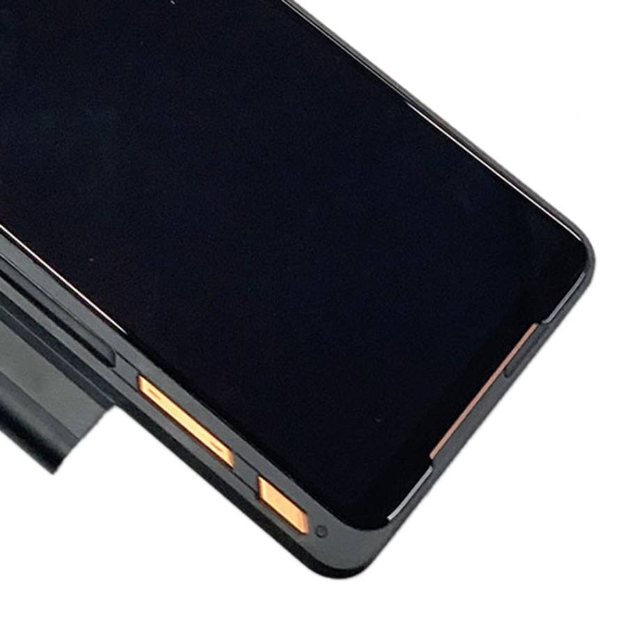 Game Expansion LCD Screen and Digitizer Full Assembly for Asus ROG Phone II ZS660KL, For Asus ROG...