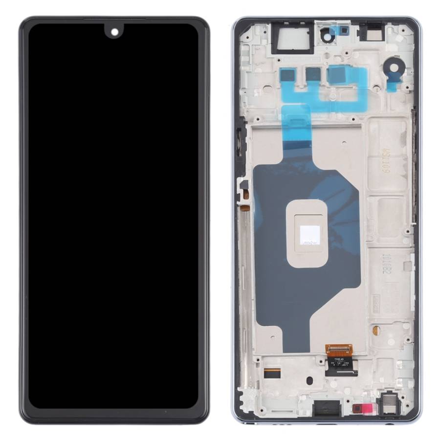 LCD Screen and Digitizer Full Assembly with Frame for LG Stylo 6 / K71 LMQ730TM LM-Q730TM LMQ730H...