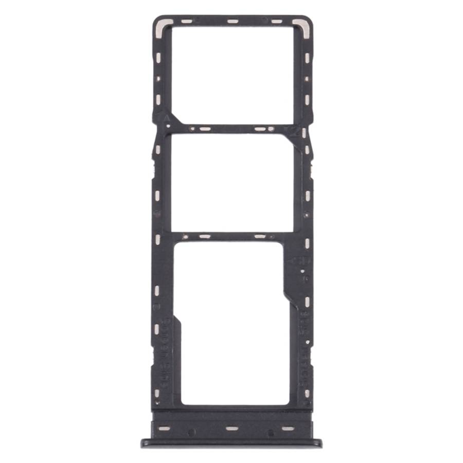 For Tecno Spark 5 Air/Spark 5 Pro/Spark 5 SIM Card Tray + SIM Card Tray + Micro SD Card Tray, For...
