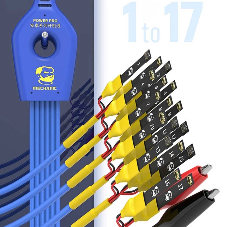 Mechanic Power Pro 17 in 1 Mobile Phone Power Supply Test Cable for Android