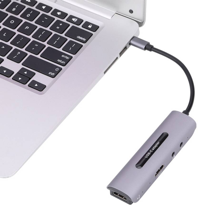 Z39A HDMI / F + Microphone HDMI / F + Audio + USB 4K Capture Card, Support Windows Android Linux ...