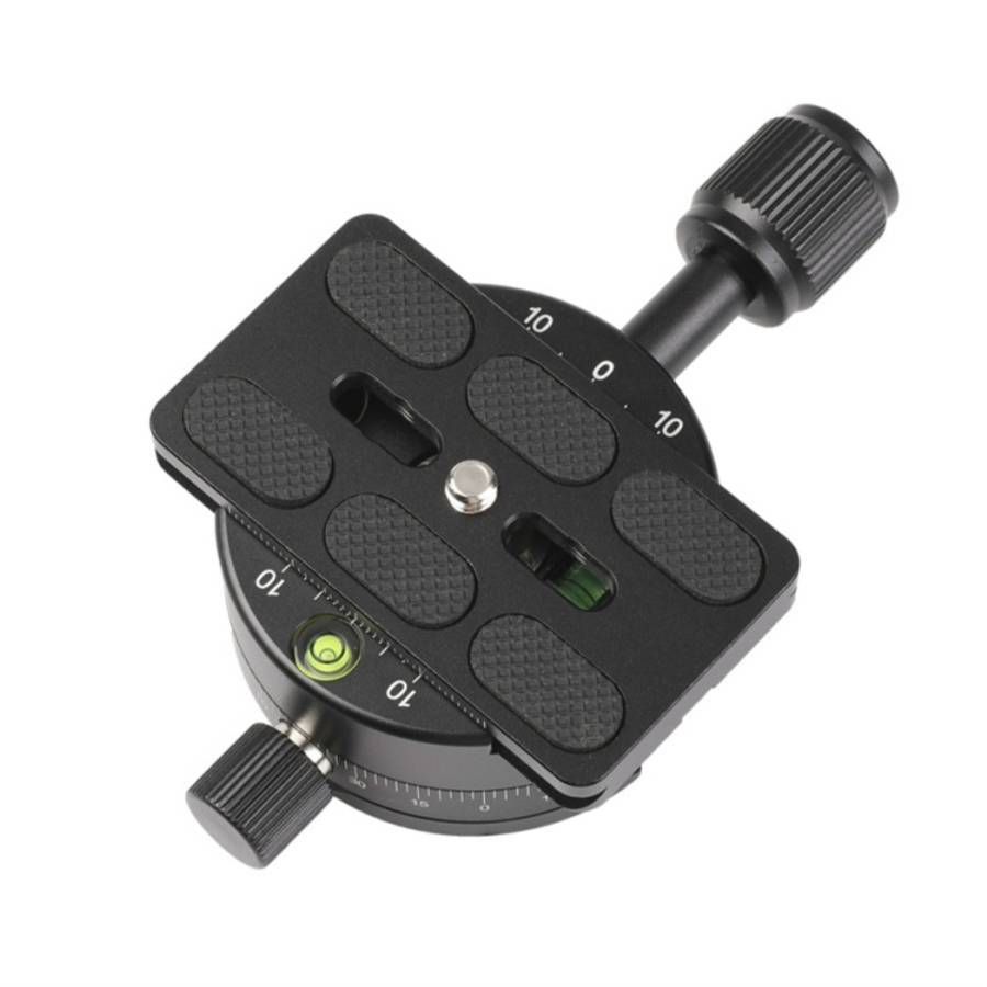 X-64 Professional Camera Tripod Monopod Panoramic Panorama Head with Quick Release Plate
