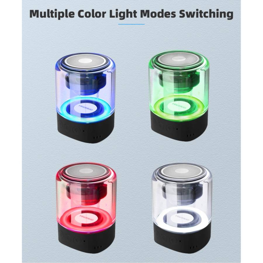 Fineblue MK-22 TWS Magnetic Absorption Bluetooth Speaker With LED Light Speaker