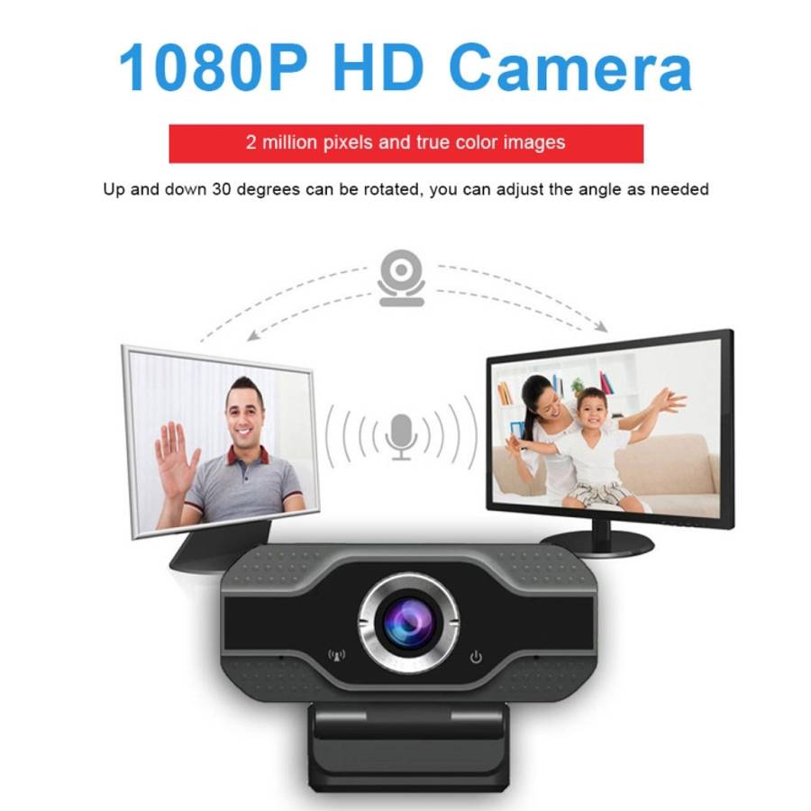 HD 1080P Webcam Built-in Microphone Smart Web Camera USB Streaming Beauty Live Camera for Compute...