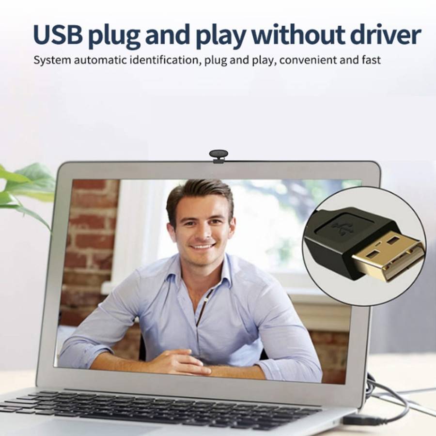 Full HD 1080P Webcam Built-in Microphone Smart Web Camera USB Streaming Live Camera With Noise Ca...