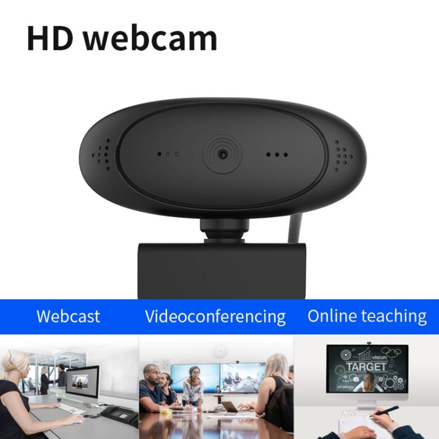 Full HD 1080P Webcam Built-in Microphone Smart Web Camera USB Streaming Live Camera With Noise Ca...