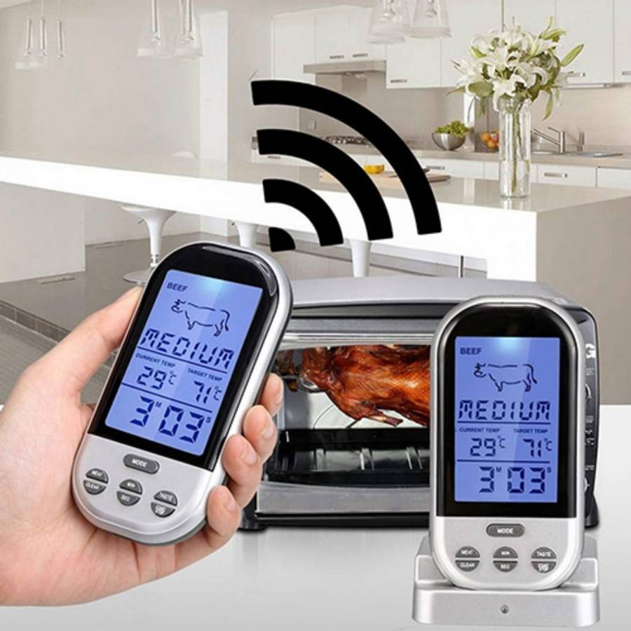 Digital Probe Type Oven Cooking Food Thermometer Kitchen Tools