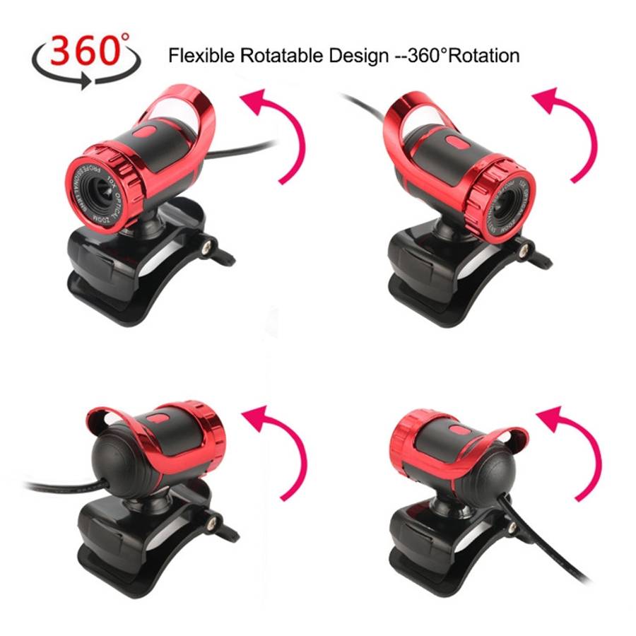 HXSJ A859 480P Computer Network Course Camera Video USB Camera Built-in Sound-absorbing Microphon...