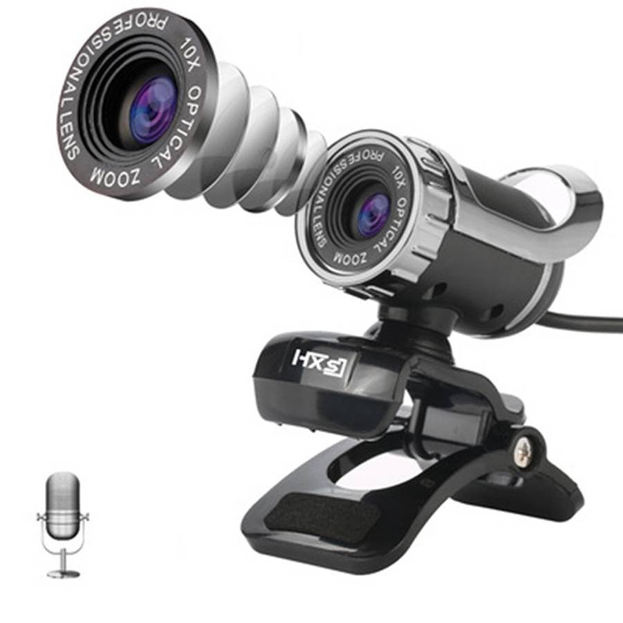 HXSJ A859 480P Computer Network Course Camera Video USB Camera Built-in Sound-absorbing Microphon...