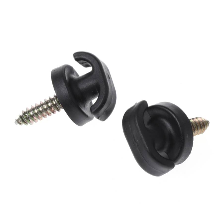 2 PCS Universal Car Trunk Original Hook Flat Type Vertical Luggage Net Hook Link