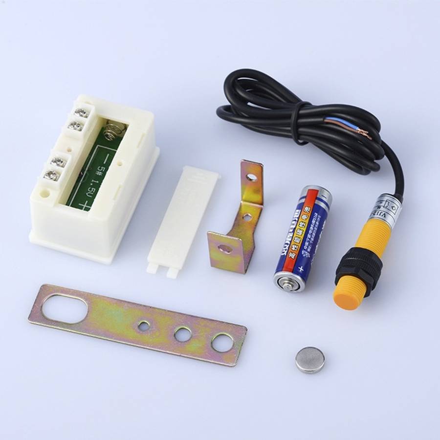 LCD Digital Display Punch Magnetic Induction Reciprocating Rotary Electronic Counter