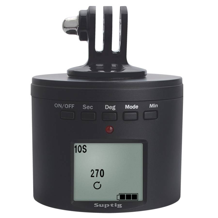 Suptig RSX-350 360 Degree Panoramic-Head Power-driven Time Lapse Stabilizer Tripod Adapter Turnta...