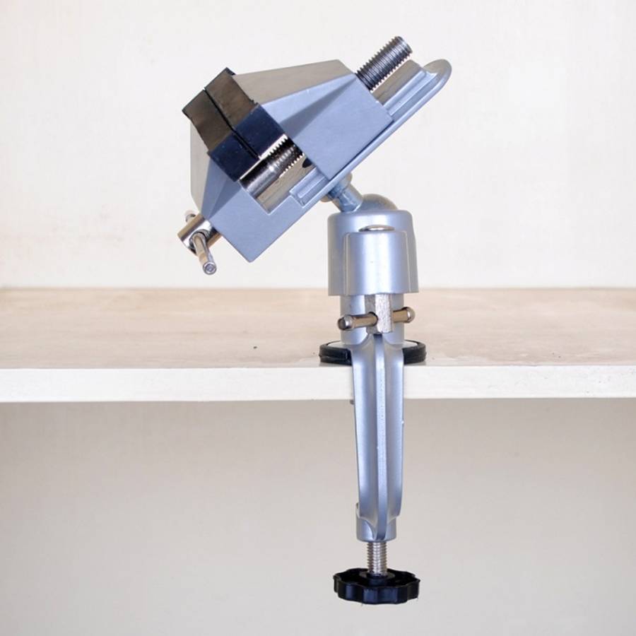 Universal Aluminum Alloy 360 Degree Rotating Small Bench Vise