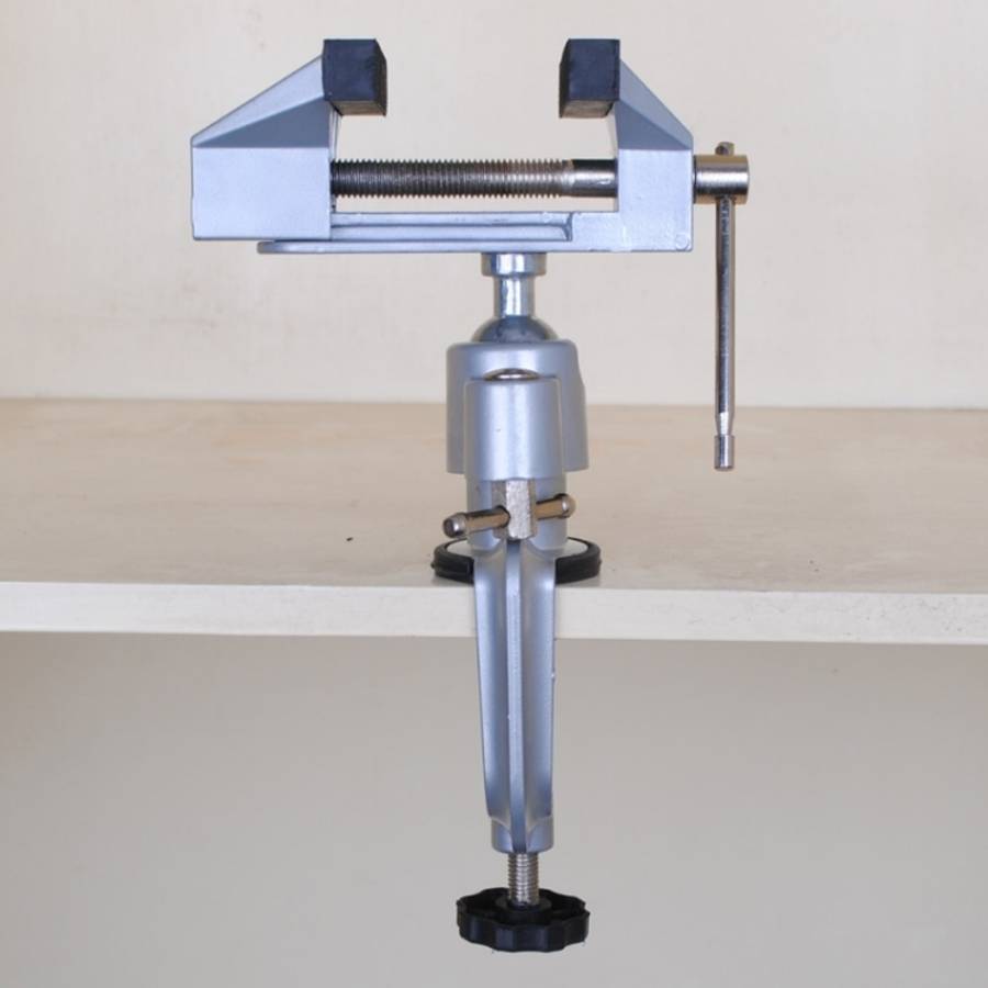 Universal Aluminum Alloy 360 Degree Rotating Small Bench Vise