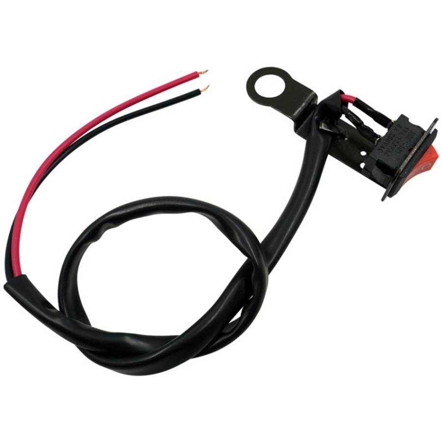 5 PCS Motorcycle Modification Accessories Ship Type Rocker With Lamp Switch Rearview Mirror Brack...
